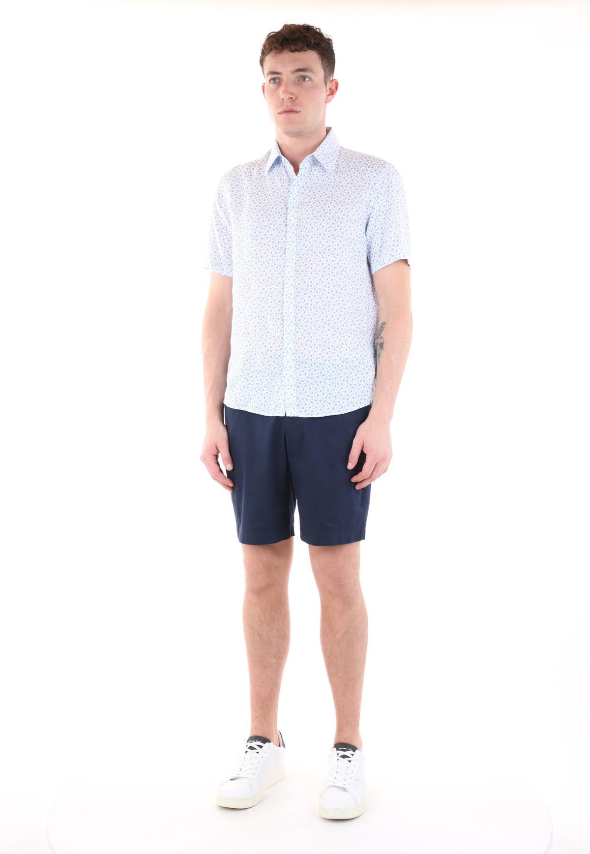 MICHAEL KORS CHEMISE MANCHES COURTES HOMME