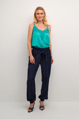 Cream Pantalon Femme