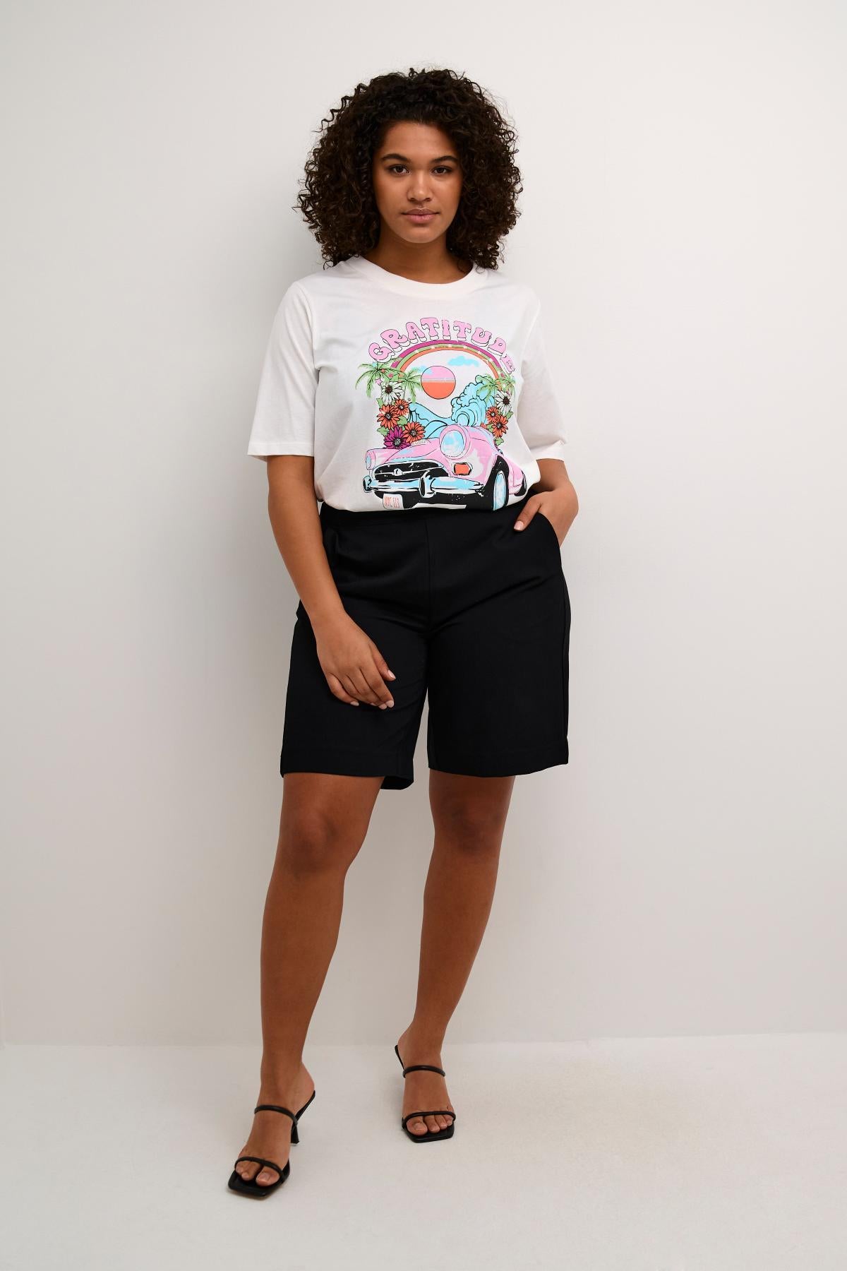 Kaffe Curve T-Shirt Femme