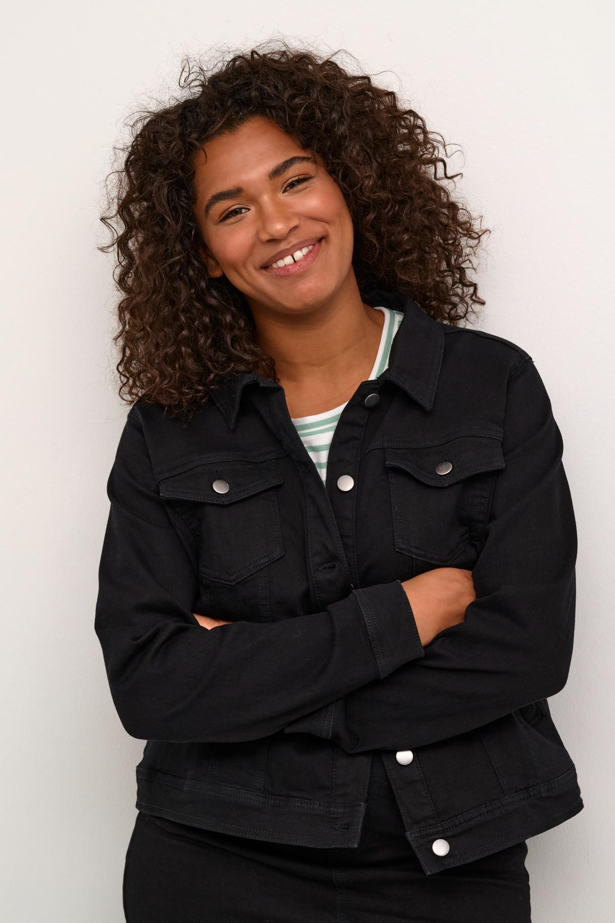 Kaffe Curve Veste Jeans Femme