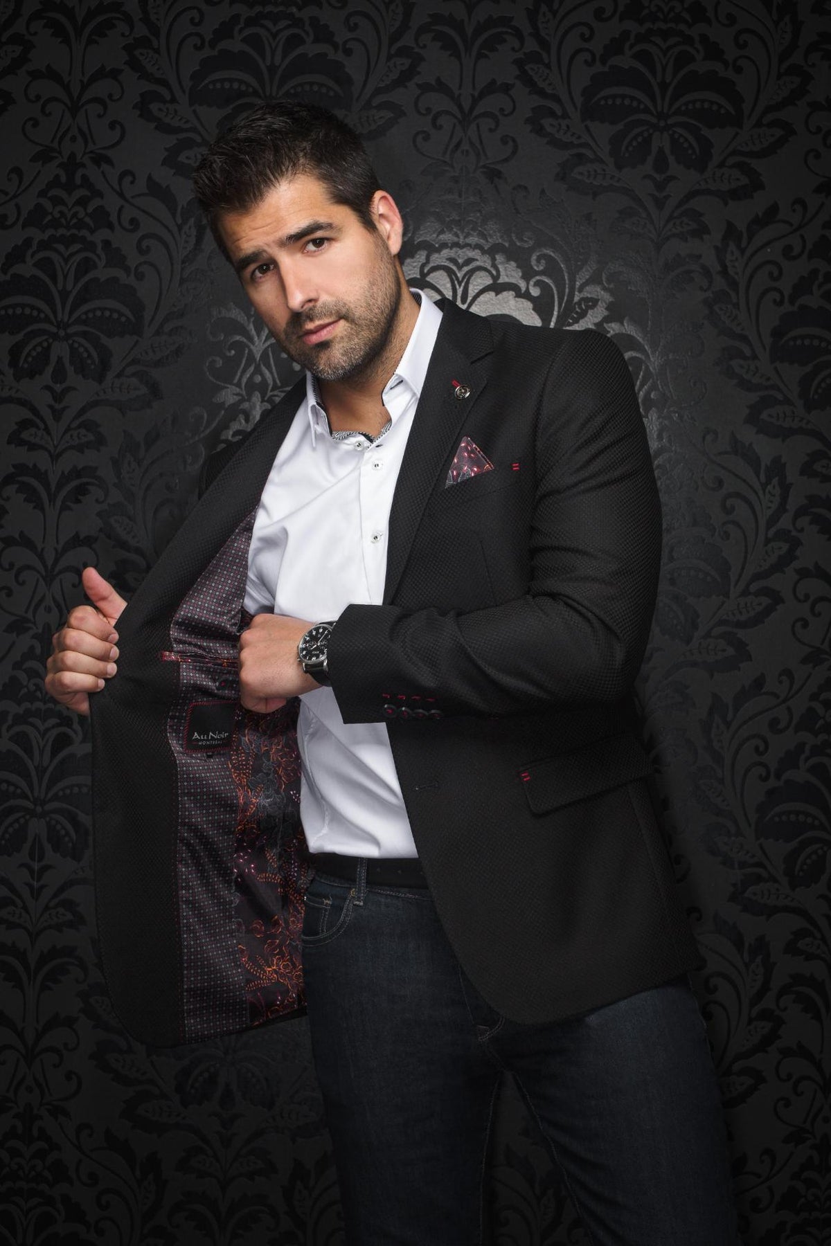 AU NOIR VESTON HOMME