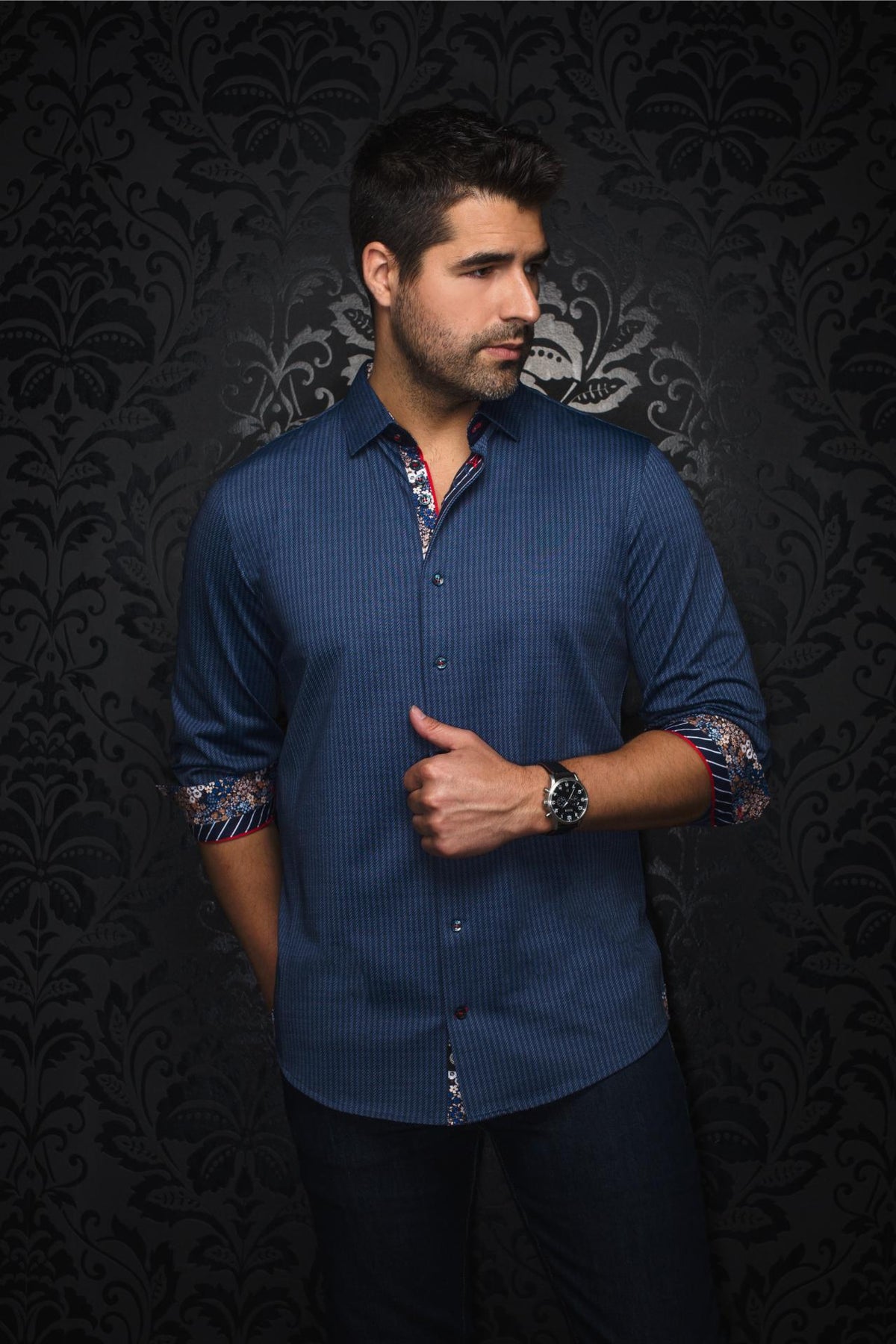 AU NOIR CHEMISE HOMME
