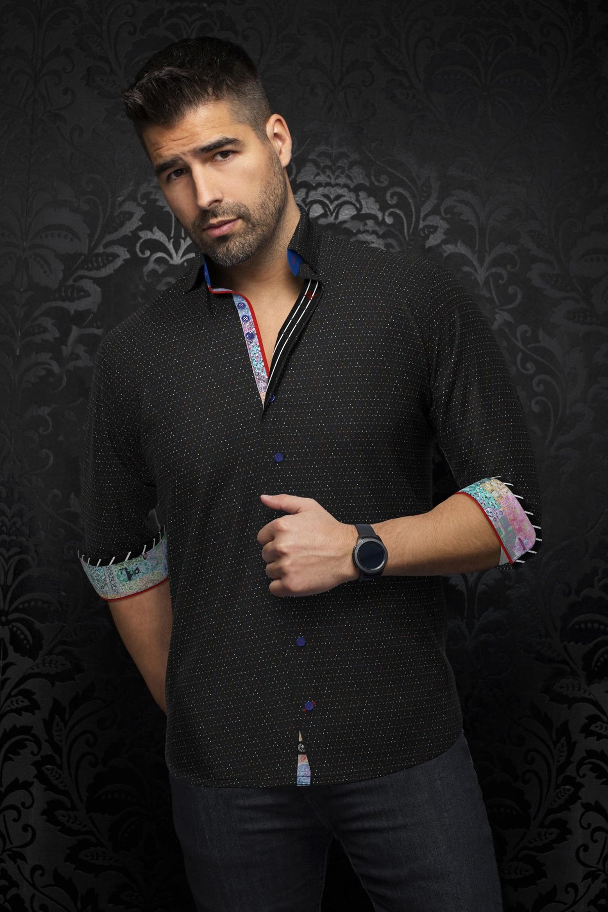 AU NOIR CHEMISE HOMME