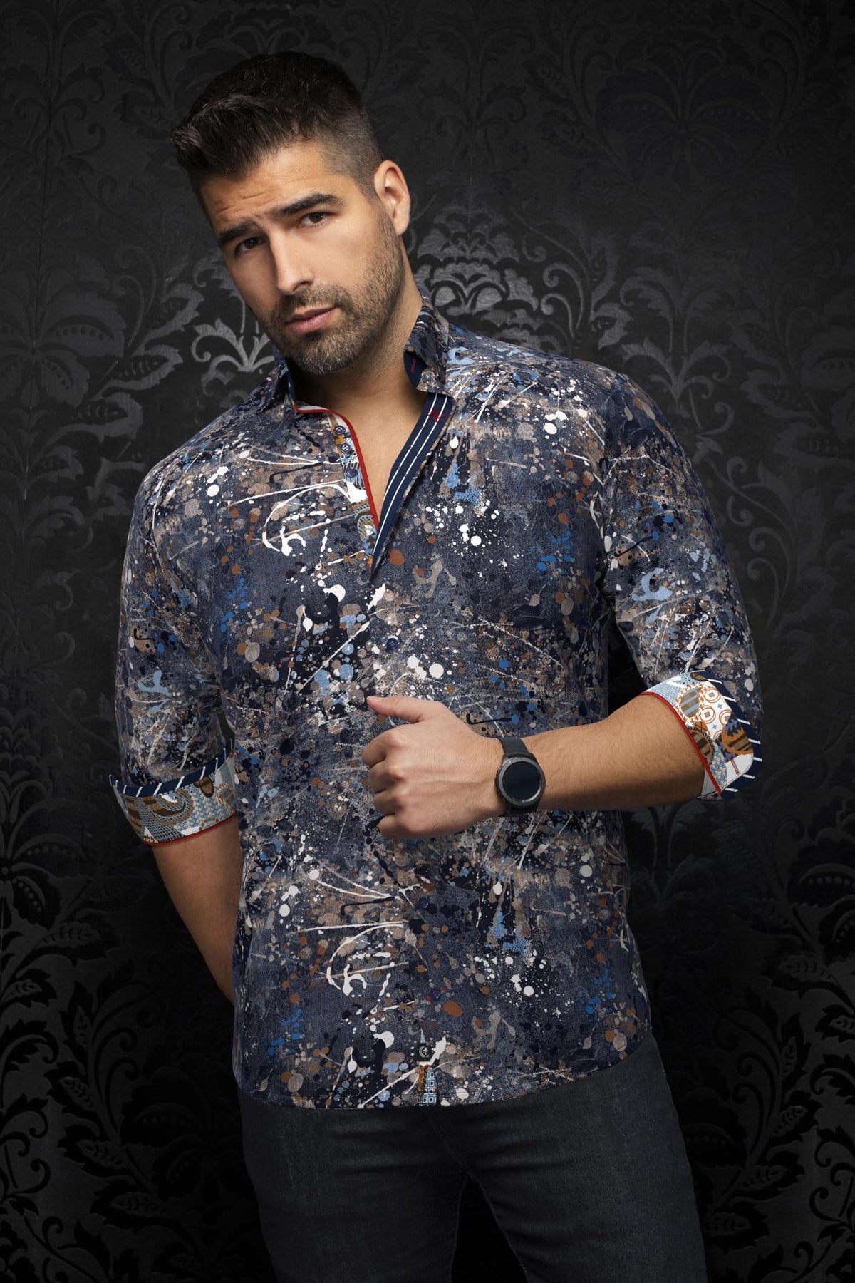 AU NOIR CHEMISE HOMME