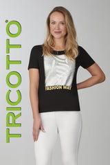 TRICOTTO  T-SHIRT  FEMME