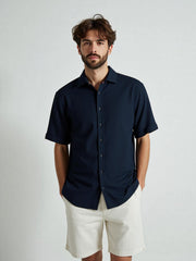 SOUL OF LONDON CHEMISE MACHNES COURTES HOMME