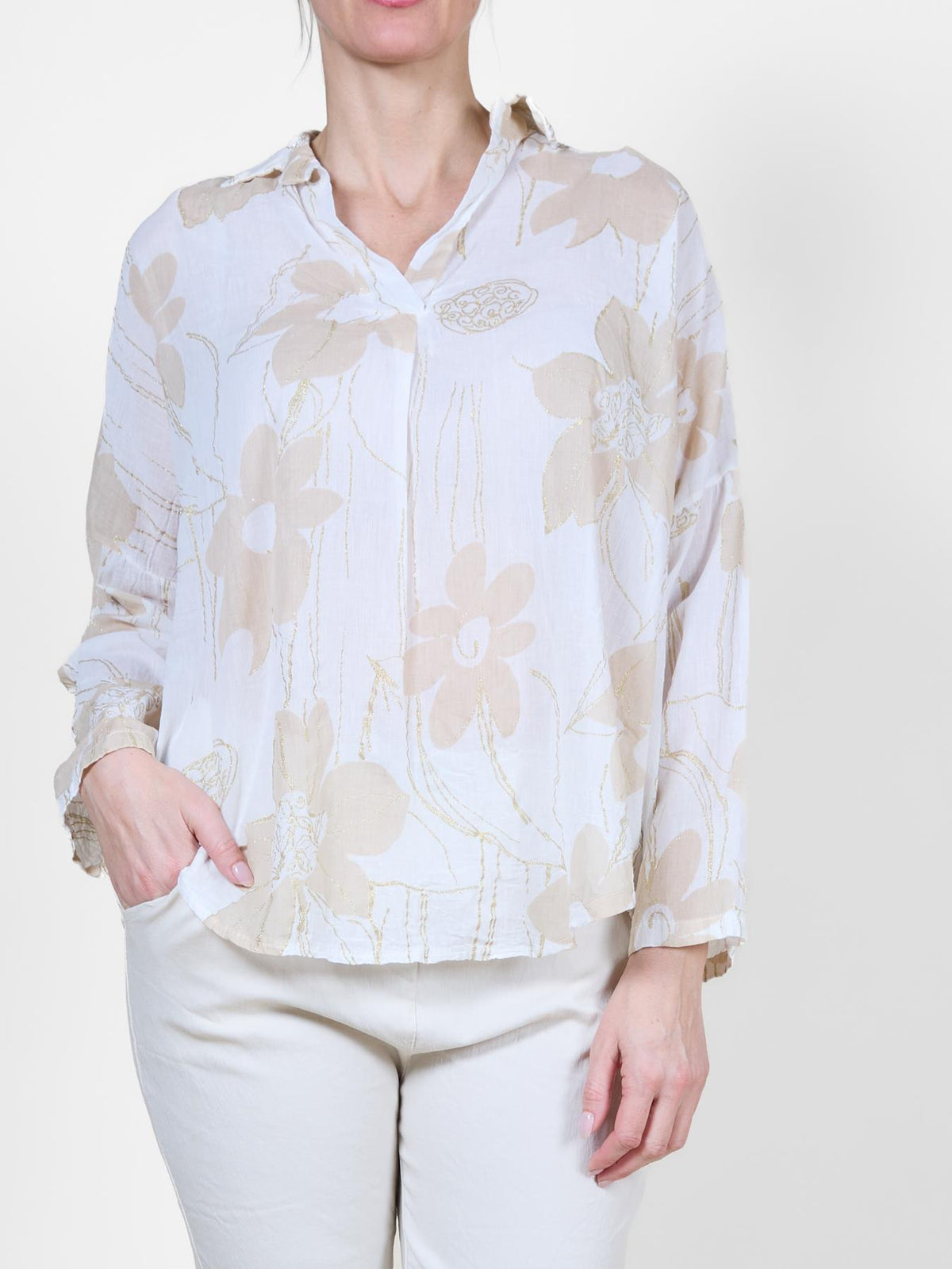 ANGELA MARA BLOUSE FEMME