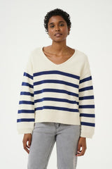 CREAM CHANDAIL FEMME