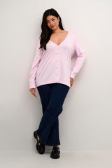 KAFFE CURVE CARDIGAN FEMME