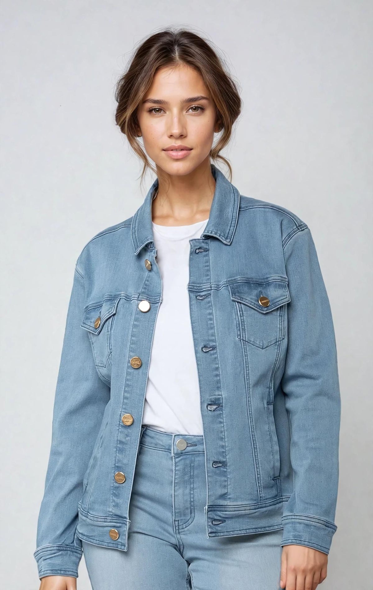 CARRELI VESTE EN JEAN  FEMME