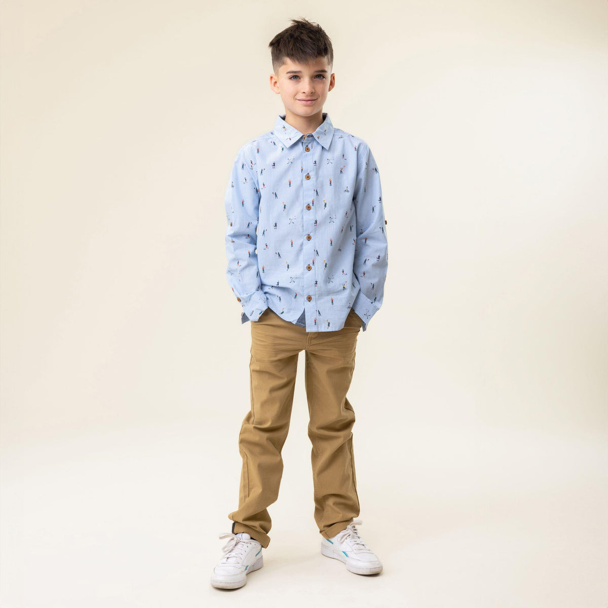 NANO Pantalon Garçon 7 à 14 Ans