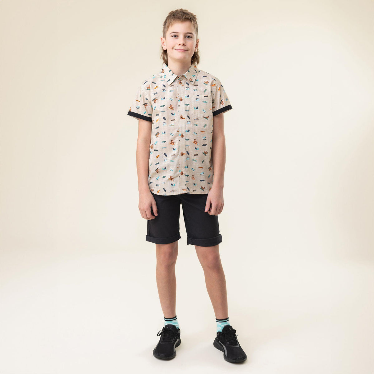NANO Short Garçon 7 à 14 Ans
