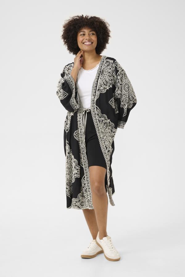 CREAM KIMONO FEMME