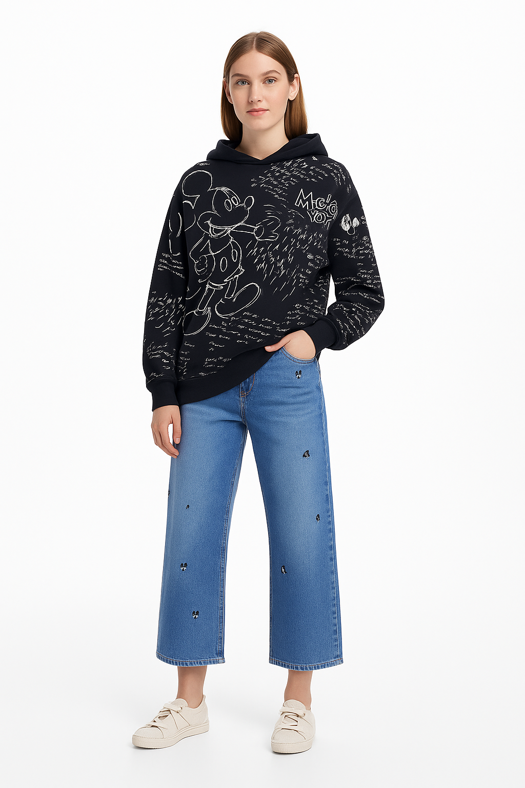 DESIGUAL HOODIE FEMME