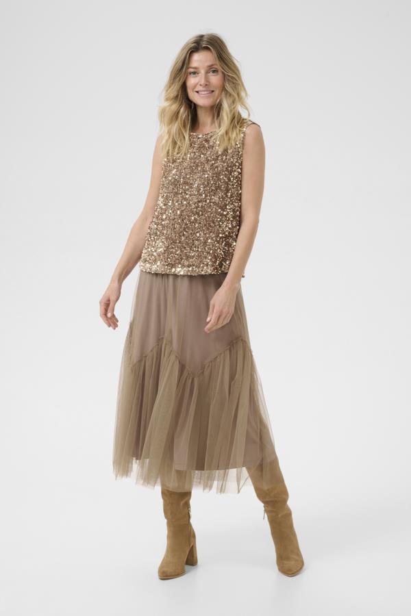 CREAM CAMISOLE FEMME