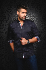 AU NOIR CHEMISE KNIT HOMME