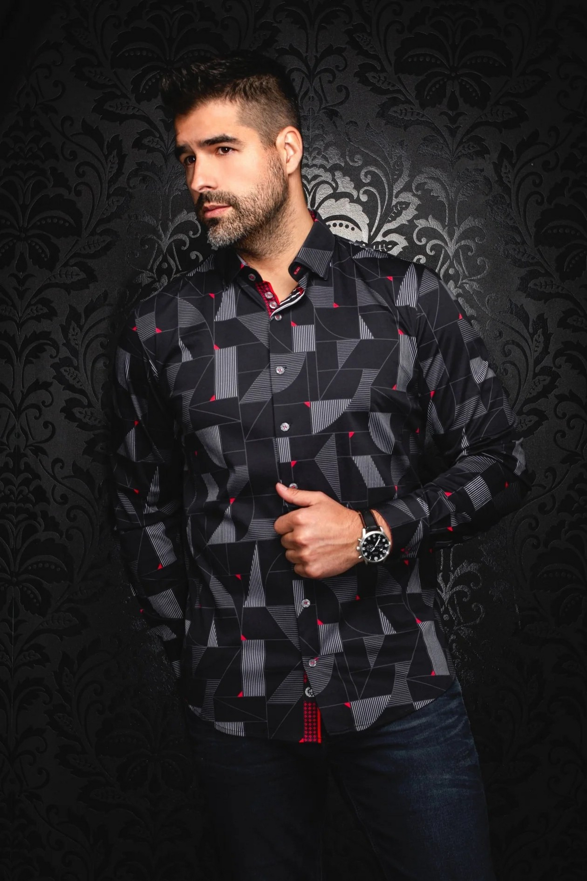 AU NOIR CHEMISE HOMME