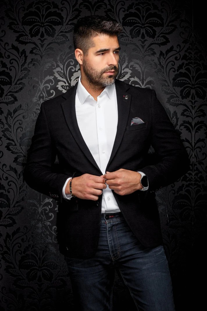 AU NOIR VESTON HOMME