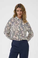 CREAM BLOUSE FEMME