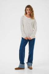CREAM CHANDAIL FEMME