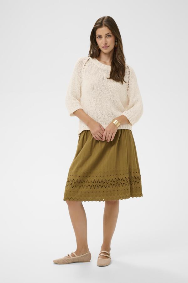 CREAM CHANDAIL FEMME