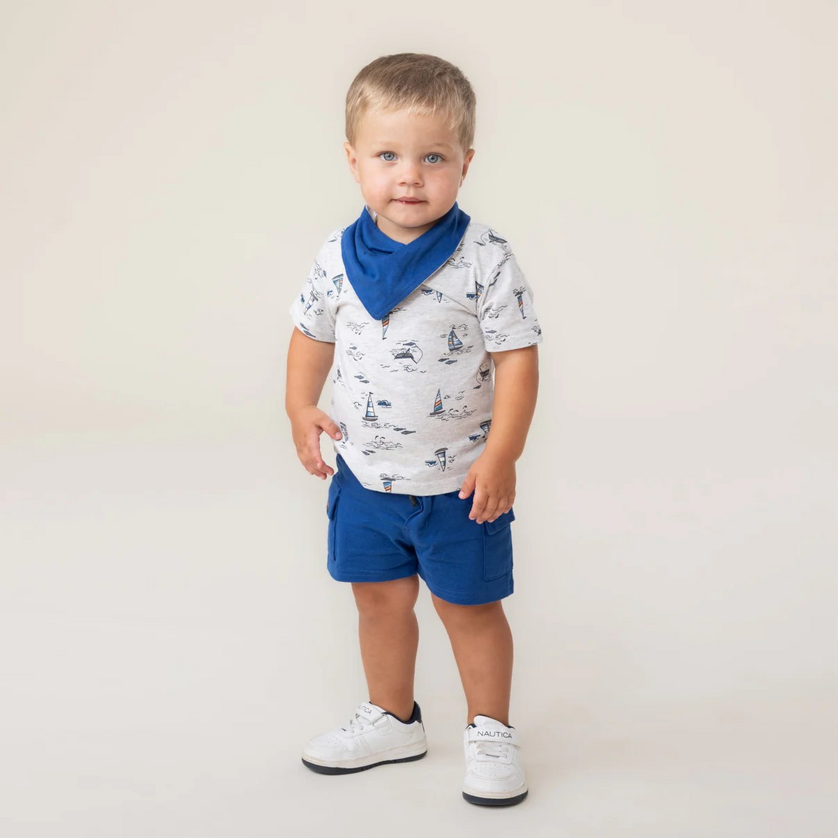 NANO Ensemble T-Shirt deux-pièces avec bavoir GARÇON
