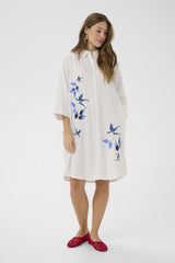 CREAM ROBE FEMME