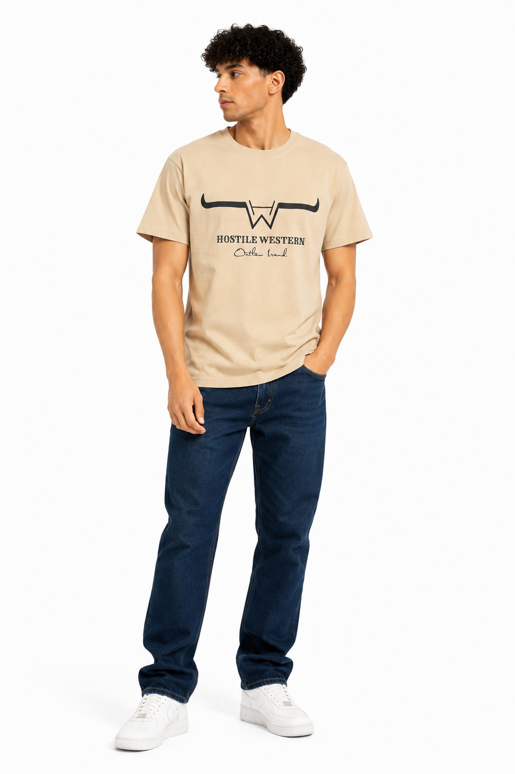 HOSTILE WESTERN T-SHIRT HOMME