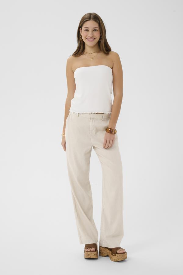 CREAM PANTALON FEMME