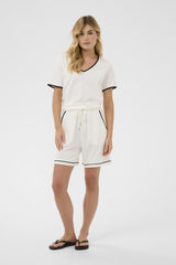 CREAM SHORT FEMME