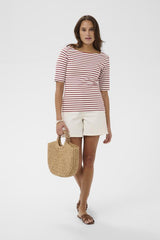 KAFFE T-SHIRT FEMME