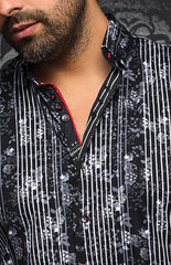 Au Noir Chemise Knit Homme