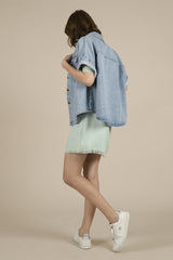 MOLLY BRECKEN CHEMISE EN JEANS FEMME