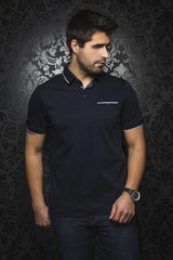 Au Noir Polo Homme
