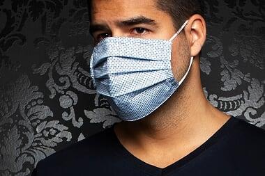 Au Noir Masque Homme