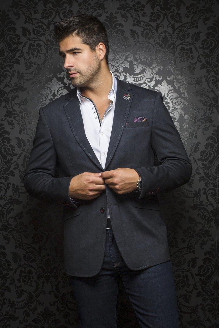 Au Noir Veston Homme
