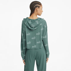Puma Hoodie Crop Femme