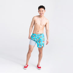 Saxx Maillot de Bain Homme OH BUOY 2N1 VOLLEY 5"