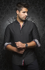 Au Noir Chemise Knit Homme