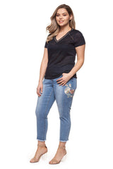Dex Plus T-shirt Taille Plus Femme