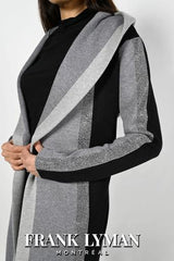 FRANK LYMAN MANTEAU LONG LEGER FEMME