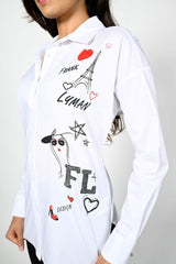 FRANK LYMAN CHEMISE FEMME