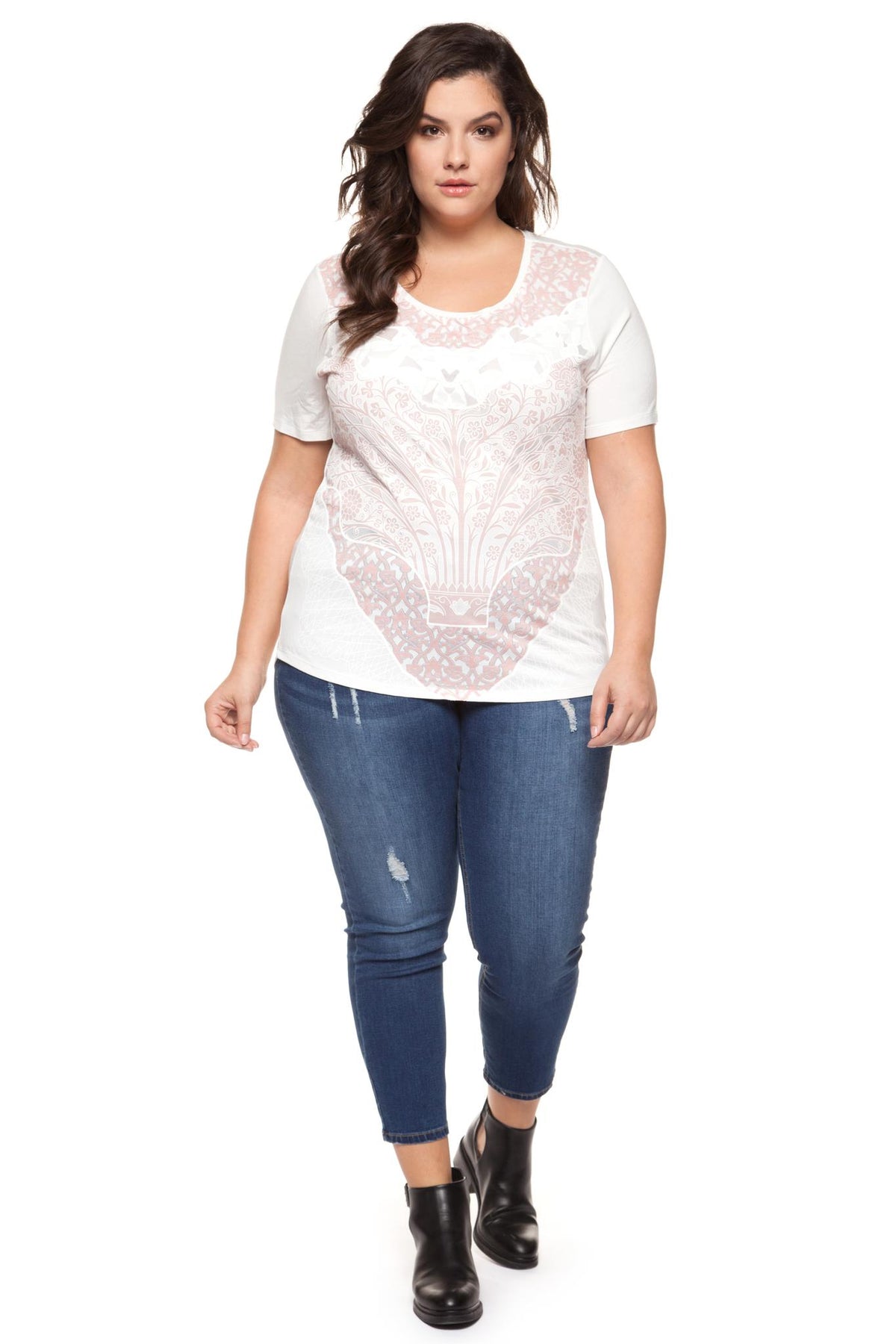 Dex Plus T-shirt Taille Plus Femme