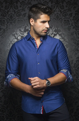 Au Noir Chemise Knit Homme