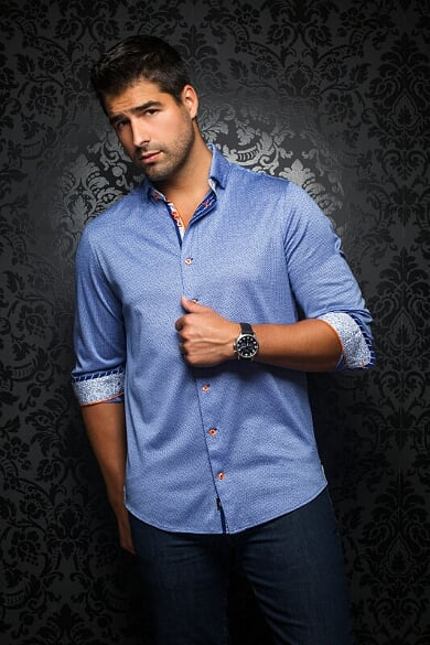 Au Noir Chemise Knit Homme
