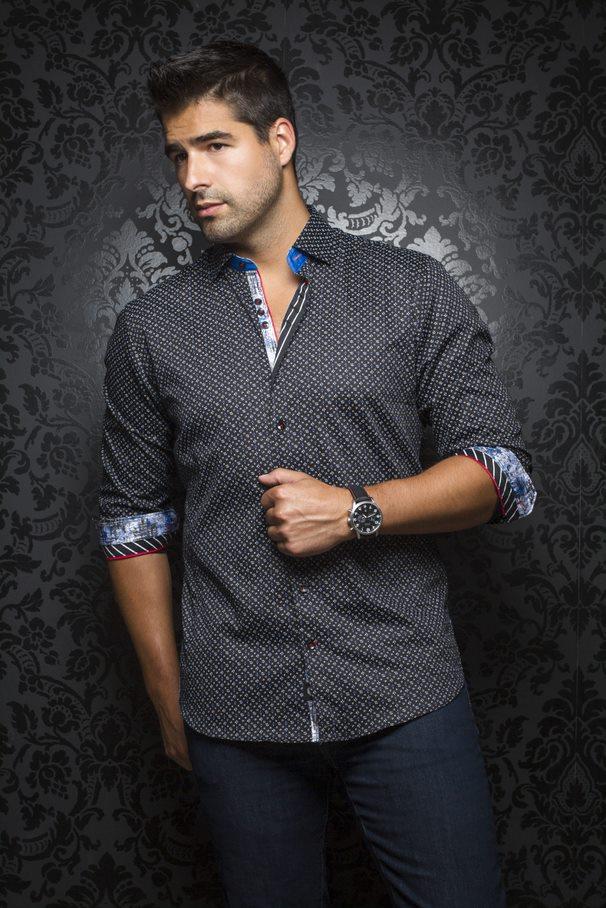 Au Noir Chemise Homme