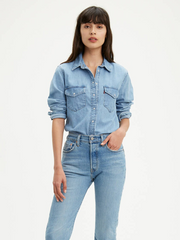 LEVI'S CHEMISE EN JEANS FEMME