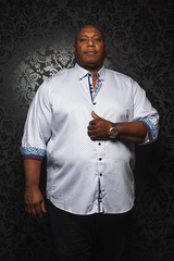 Au Noir Chemise Taille Plus Homme