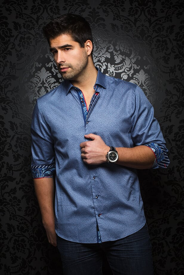 Au Noir Chemise Homme