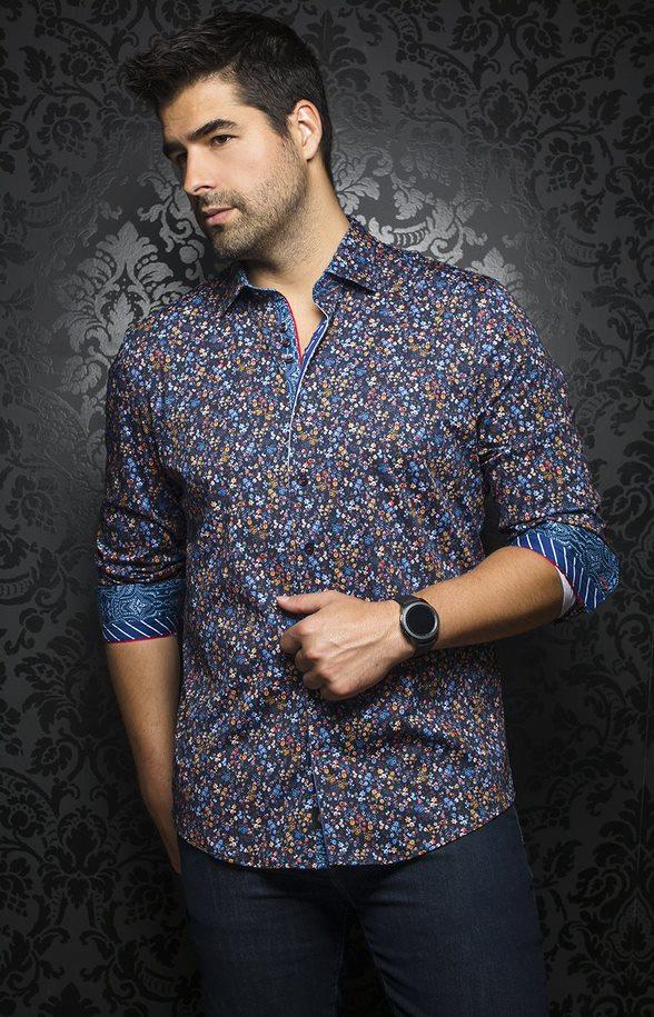 Au Noir Chemise Knit Homme